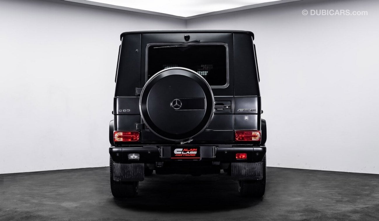 مرسيدس بنز G 65 AMG 2015 - Japanese Specs