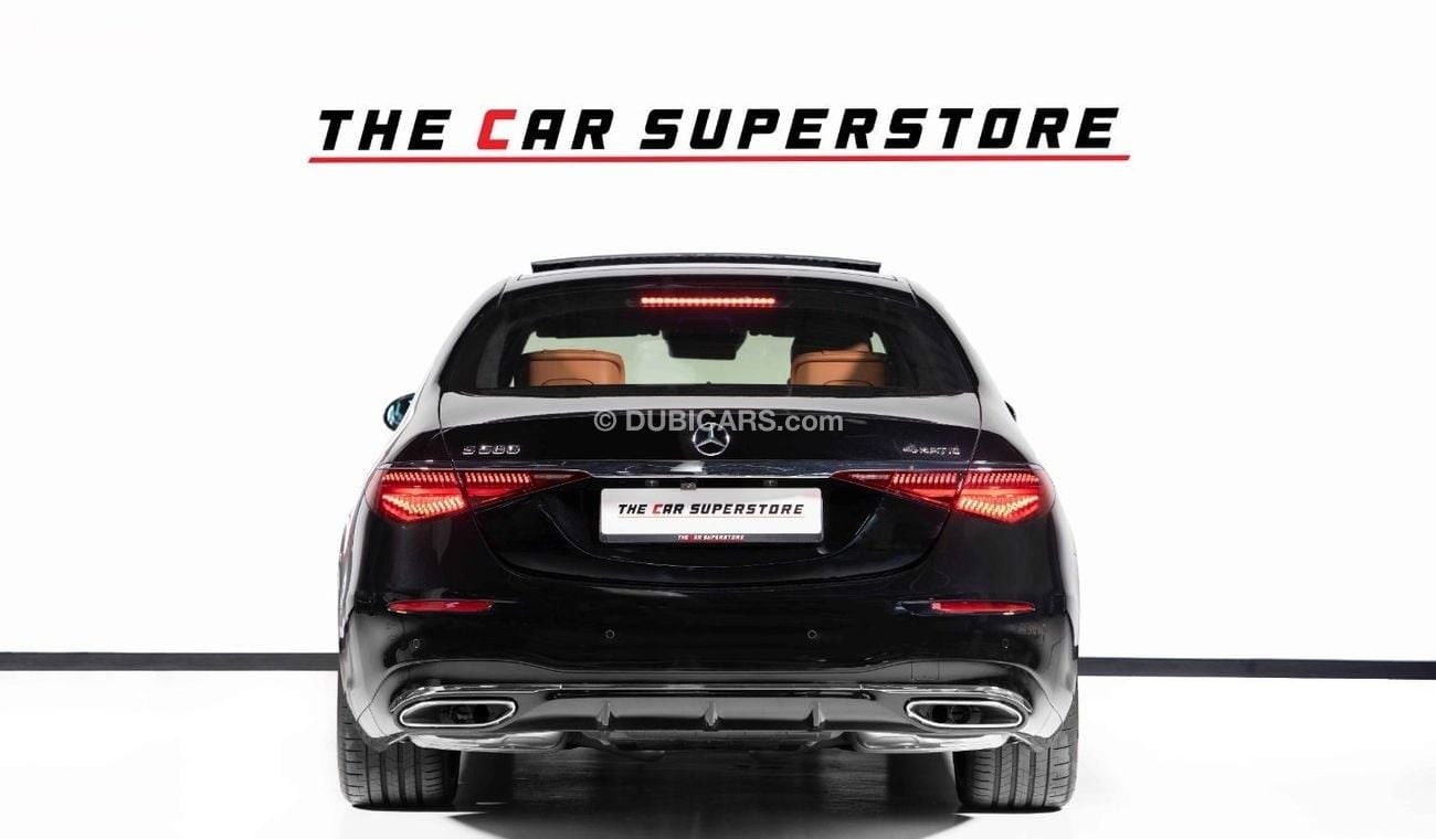 Mercedes-Benz S 580 4MATIC Exclusive 4.0L 2024-MERCEDES BENZ S580 4MATIC AMG LINE LWB-GCC-SERVICE CONTRACT AND WARRANTY