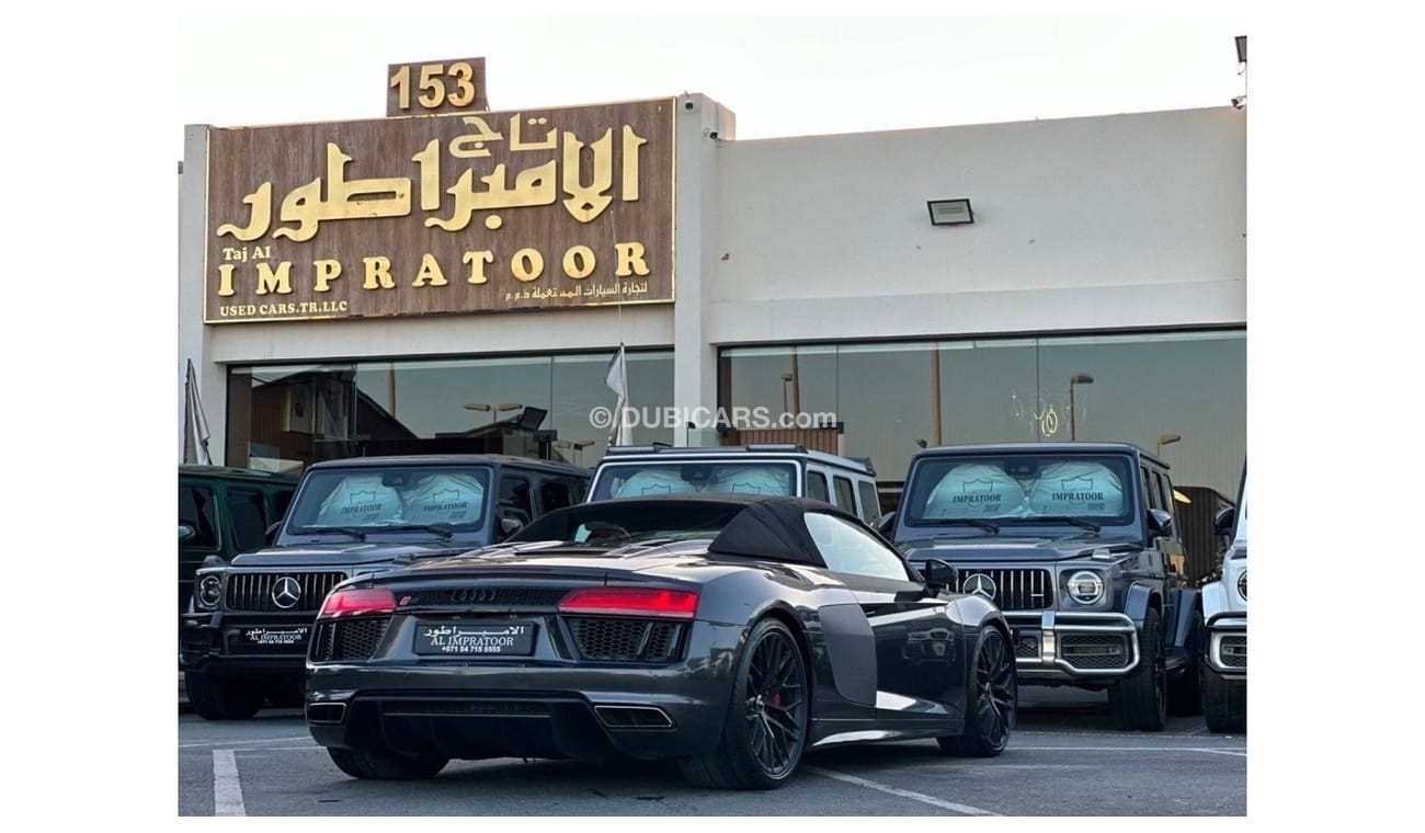 Audi R8 Spyder V10 Plus AUDI R8 2017 SPYDER  GCC