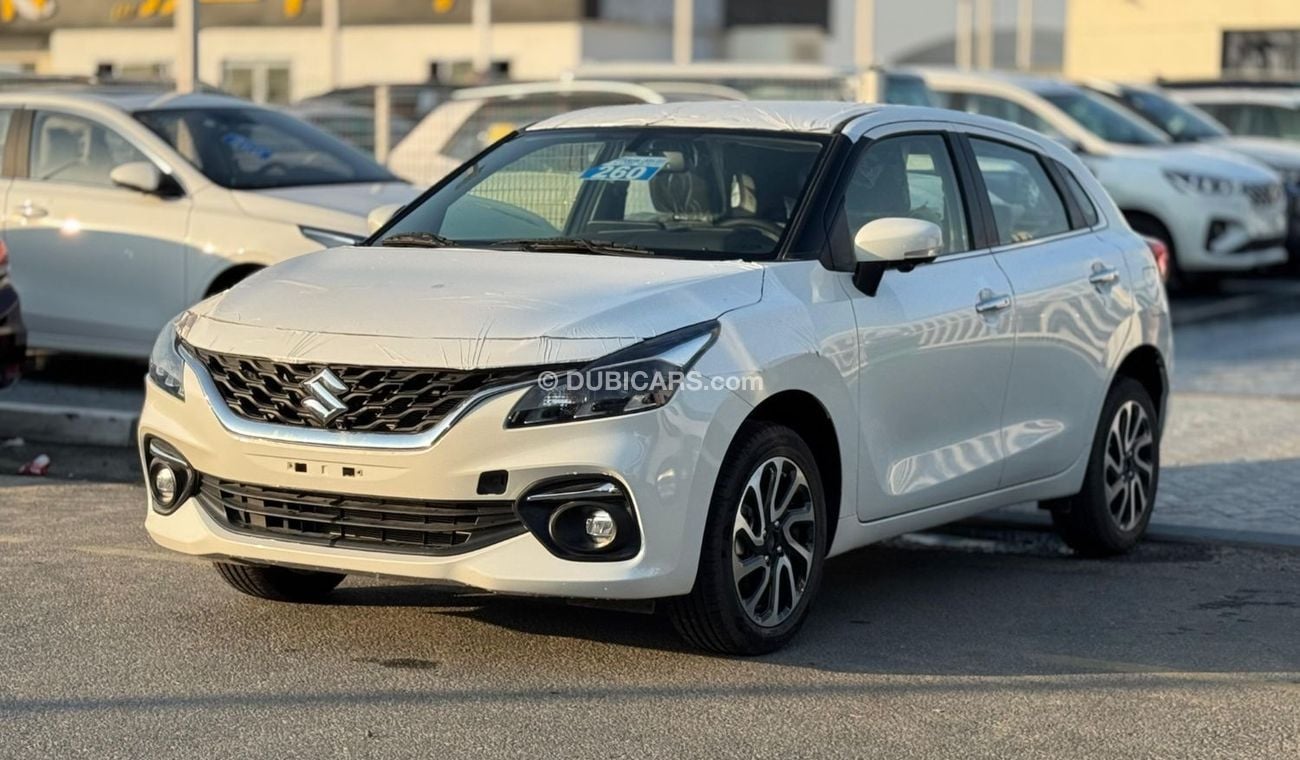 سوزوكي بالينو 1.5L Petrol GCC Specs 2025 under Service Warranty @ 52999 AED