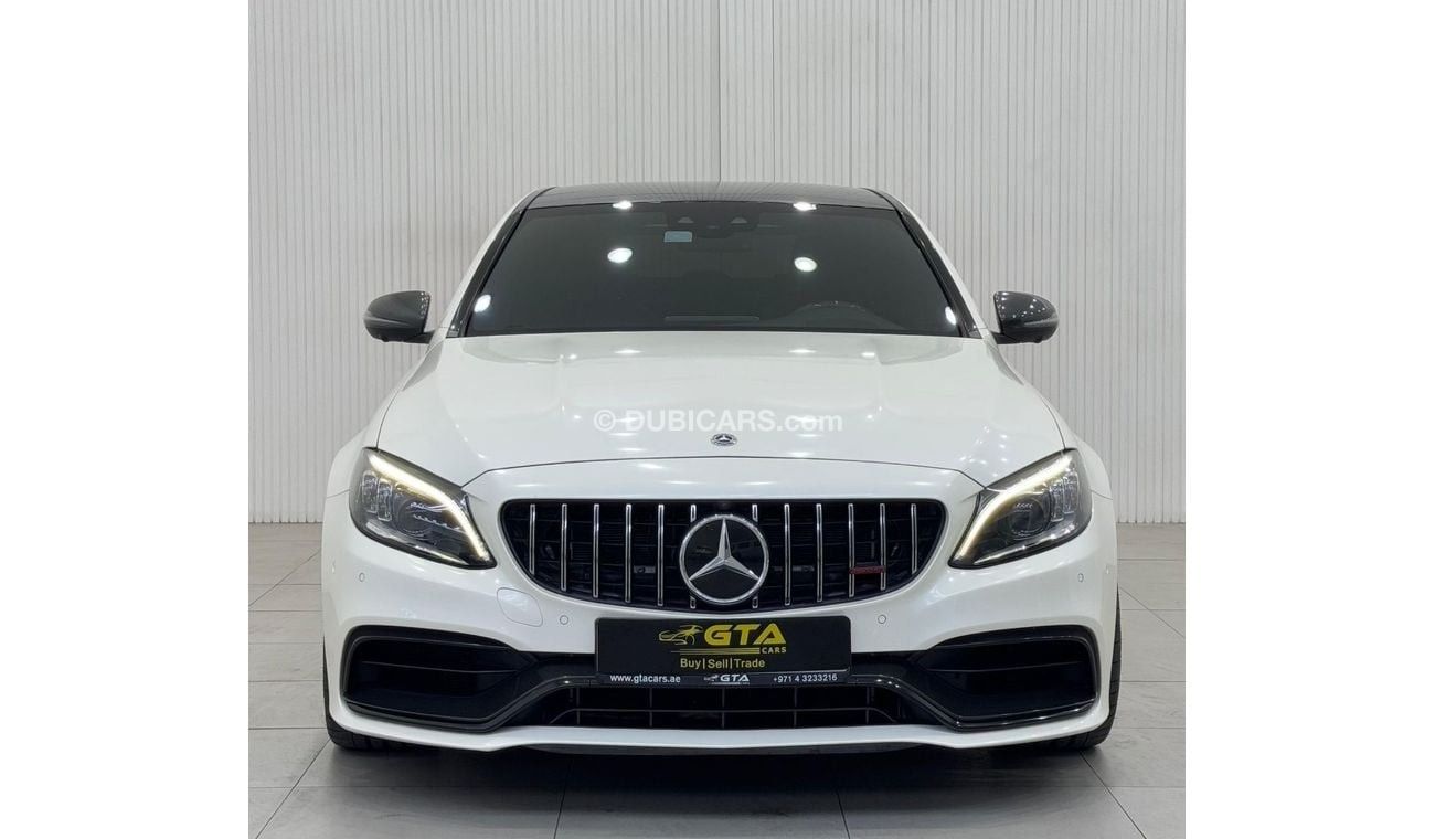 مرسيدس بنز C 63S AMG AMG 2021 Mercedes Benz C63s AMG, 2026 Mercedes Warranty, Carbon Fiber Package, Full Options, GCC