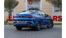 بي أم دبليو X6 40i M Sport 3.0L BMW X6 xDrive40i M-Sport 2020 (LOW MILEAGE) GCC under Agency Warranty and Service C