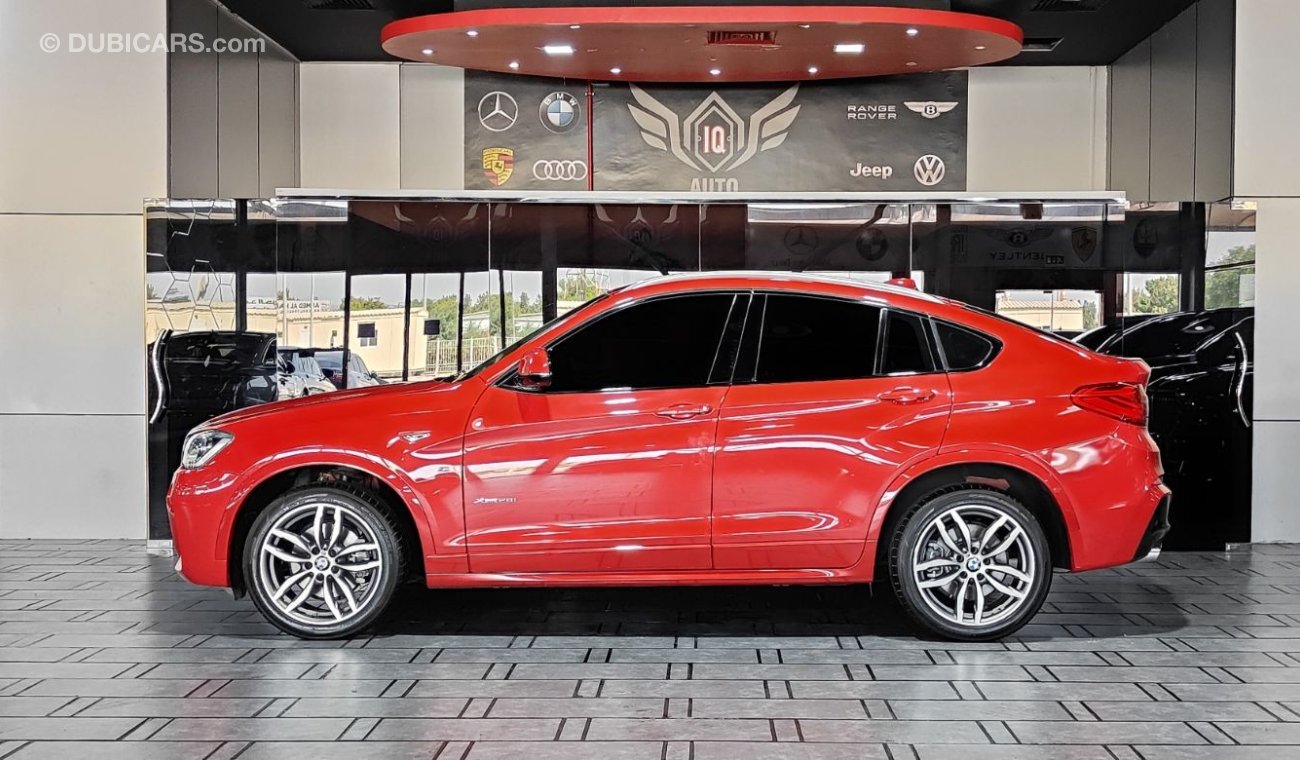 BMW X4 xDrive 28i M Sport AED 2,300 P.M | 2016 BMW X4 M-SPORT XDRIVE 28i 2.0L | FSH | ORIGINAL PAINT | 360