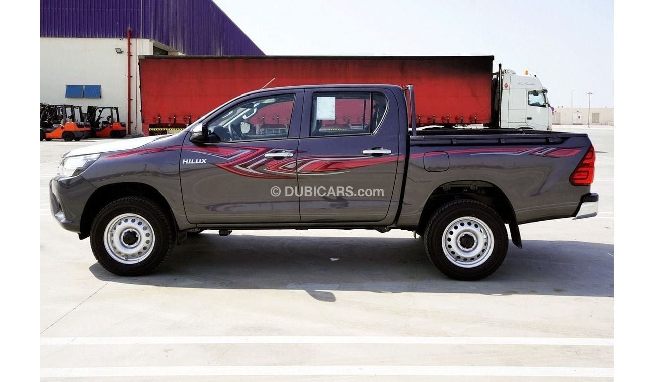 تويوتا هيلوكس HILUX 2.4 DSL 4x4 DC MANUAL TRANSMISSION WITH DIFF LOCK 2023 MODEL