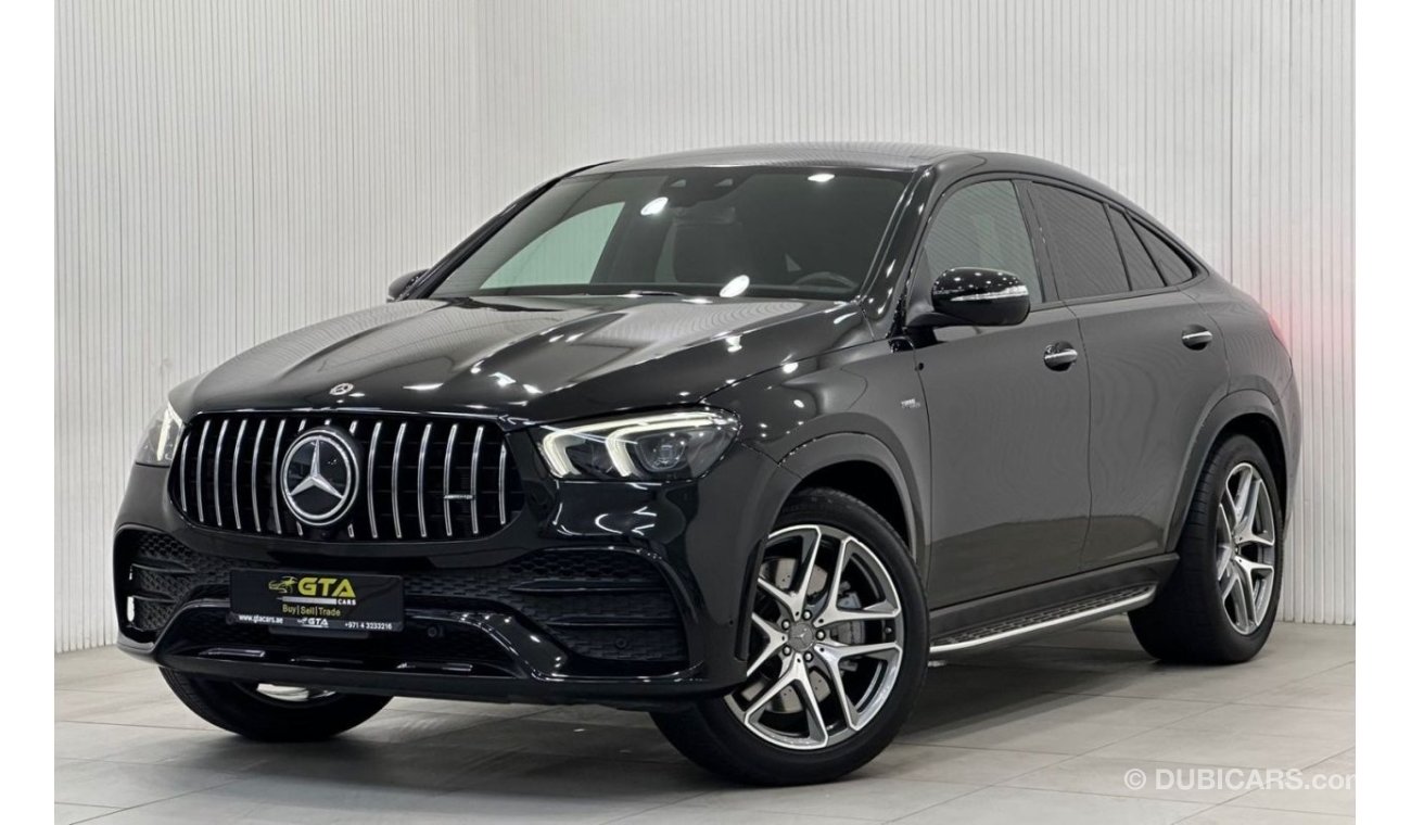 مرسيدس بنز GLE 53 2021 Mercedes Benz GLE53 AMG 4MATIC+ Coupe Night Package, Warranty, Service History, Full Options