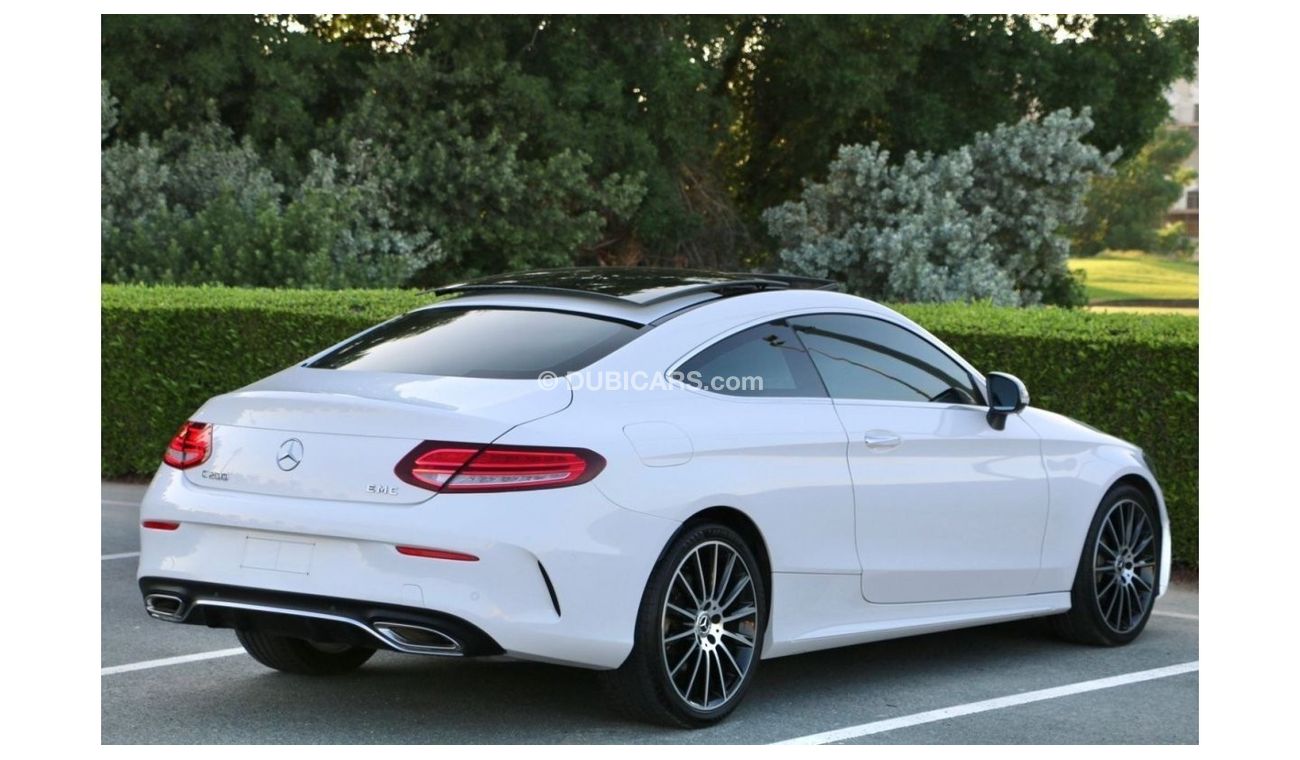 Mercedes-Benz C 200 Coupe MERCEDES BENZ AMG C200 COUPE 2019 GCC FULL OPTION ORIGINAL PAINT FULL SERVICE HISTORY