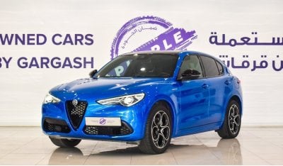 Alfa Romeo Stelvio Veloce | GCC | WARRANTY | SERVICE CONTRACT | PRE-OWNED BY GARGASH PURPLE