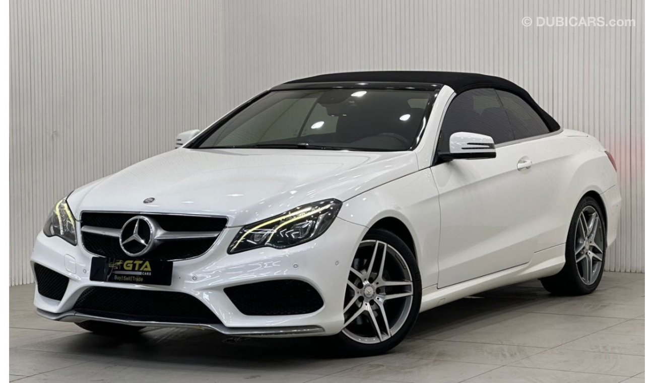 Mercedes-Benz E 250 Std 2015 Mercedes Benz E250 AMG Cabriolet, Full Options, Excellent Condition, GCC