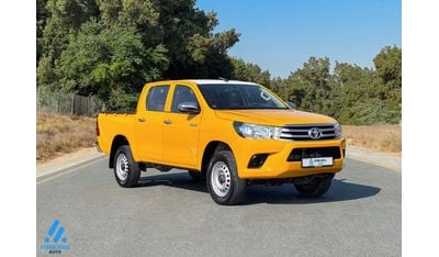 Toyota Hilux DLX 2.4L 4WD Diesel MT DC / Ready to Drive / GCC / Book Now!