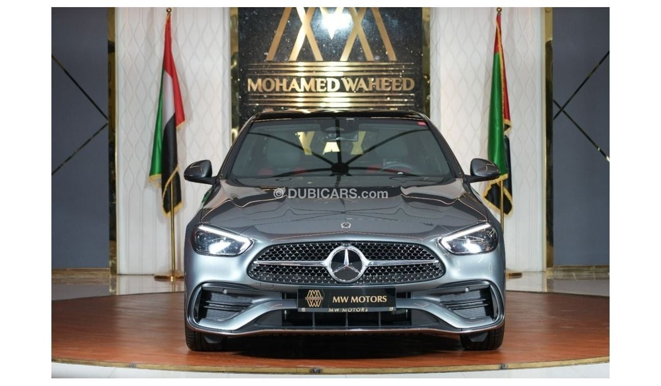 مرسيدس بنز C200 Mercedes-Benz C 200 Premium Plus | 2024 GCC 0km | 5 Years Agency Warranty