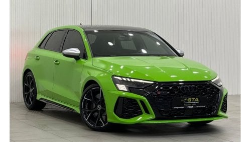 Audi RS3 TFSI quattro 2022 Audi RS3 Quattro Hatchback, April 2025 Audi Warranty, April 2027 Audi Service Pack