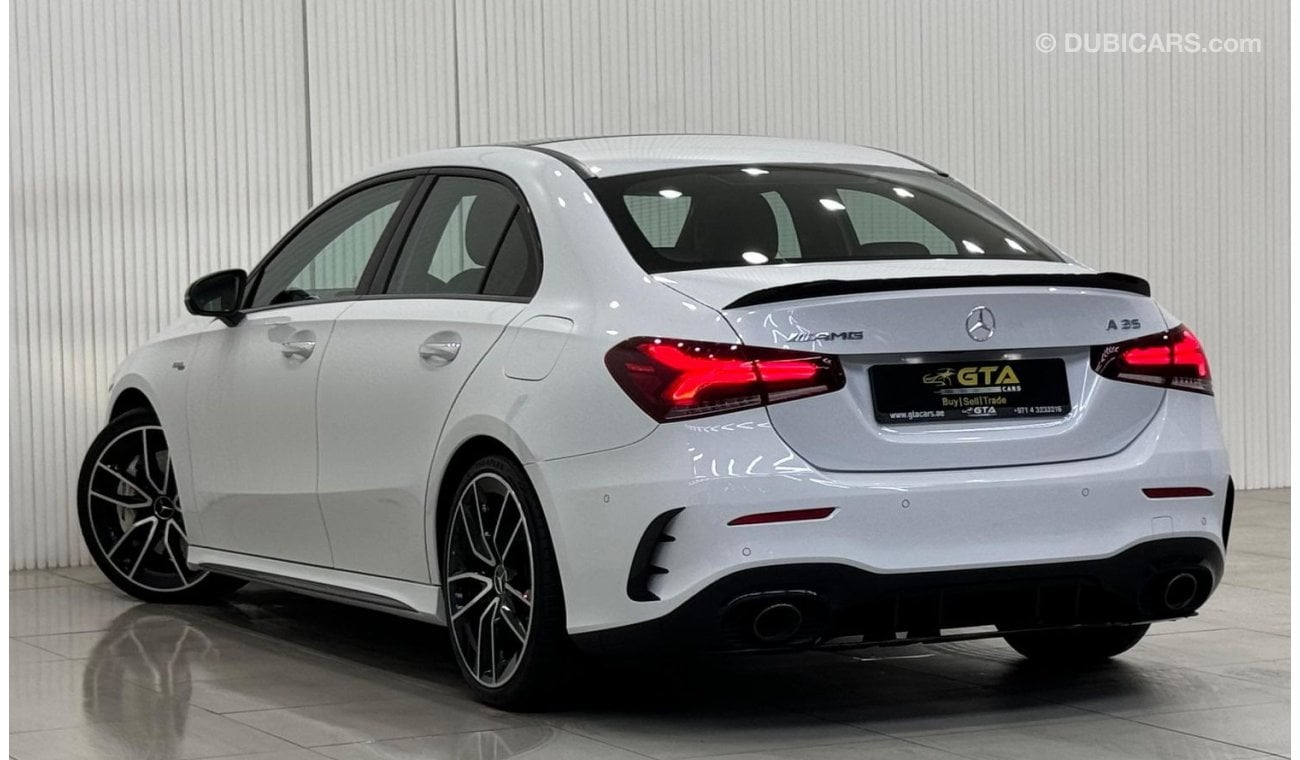 مرسيدس بنز A 35 AMG بريميوم 2021 Mercedes Benz A35 AMG 4MATIC Aerodynamic Package, Nov 2025 Mercedes Warranty, Full Opti