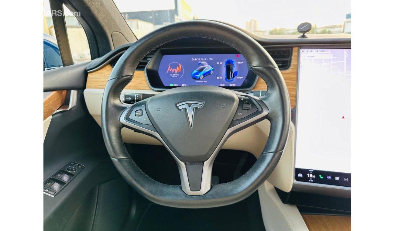 Tesla Model X AED 3600 PM | TESLA MODEL X 2020 | UNDER WARRANTY | GCC | FIRST OWNER | Full Service History