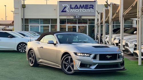 فورد موستانج EcoBoost 2.3L Convertible A/T 2100 Monthly Payments / Mustang Ecoboost 2024 / Low mileage / Very cle