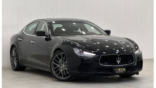 Maserati Ghibli Std 2016 Maserati Ghibli, Full Service History, GCC