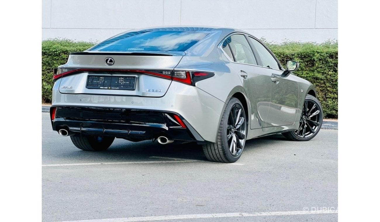 لكزس IS 350 LEXUS IS350 F-SPORT | GCC SPECS | UNDER WARRANTY | BRAND NEW | YEAR 2023