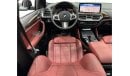 BMW X4 xDrive 30i 2022 BMW X4 xDrive30i M-Sport, April 2027 BMW Warranty + Service Pack, Full Options, Low