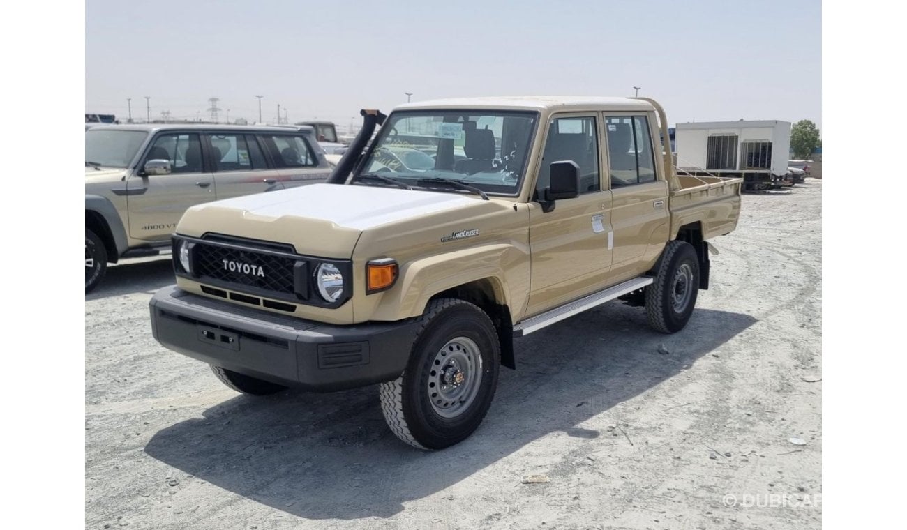 تويوتا لاند كروزر بيك آب 2024 Toyota Land Cruiser LC79 Double-Cabin Pickup with Diff-Lock 4.0L V6 Petrol M/T 4x4 Export Only