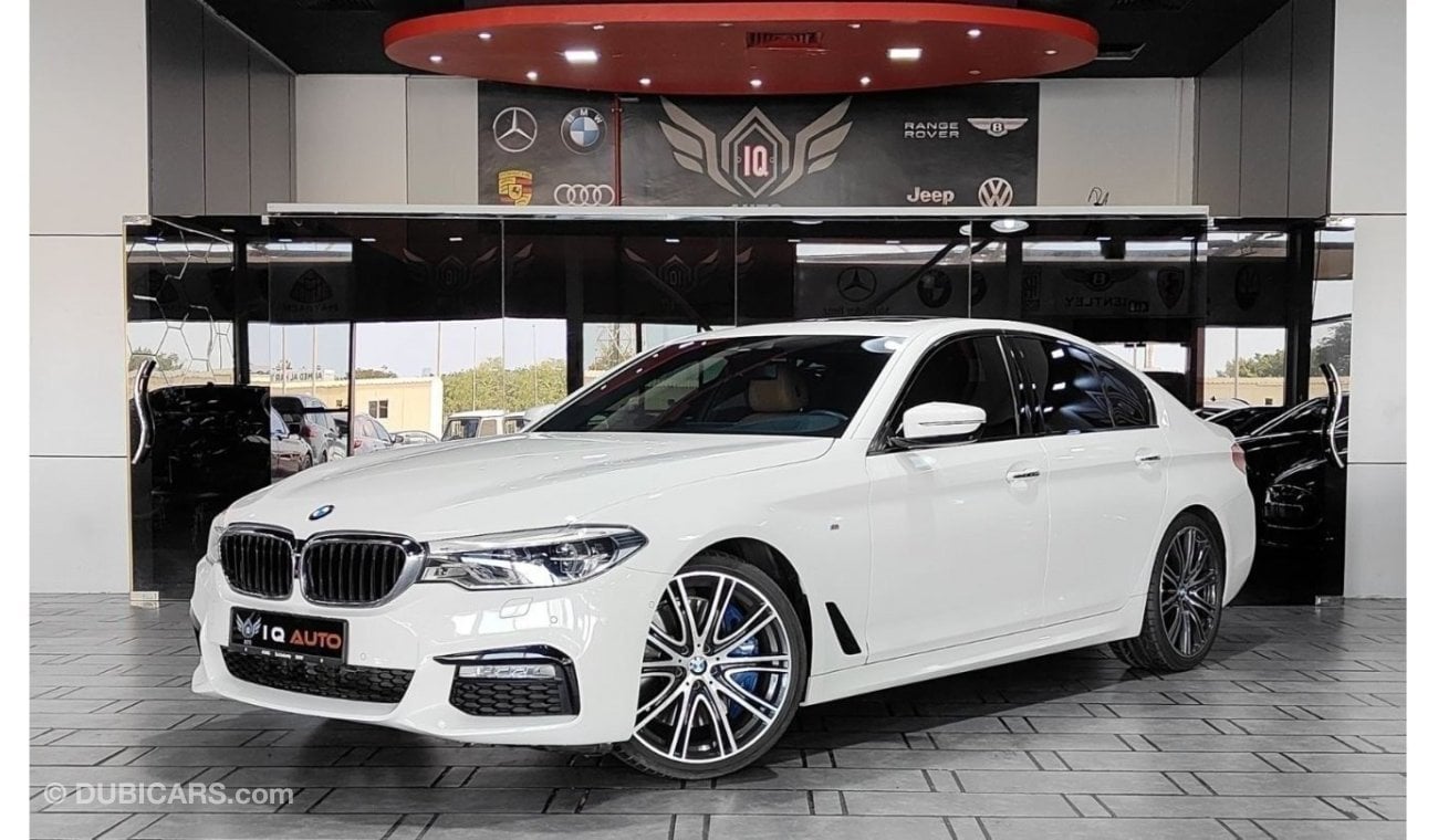 BMW 540i M Sport AED 1,800 P.M | 2018 BMW 540i MSPORT | UNDER WARRANTY | GCC | SUNROOF