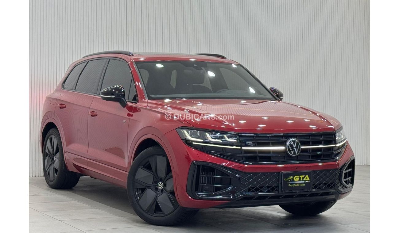 فولكس واجن طوارق R-Line 3.0L 4WD 2024 Volkswagen Touareg R-Line Black Edition, 2029 VW Warranty, 2028 VW Service Pack