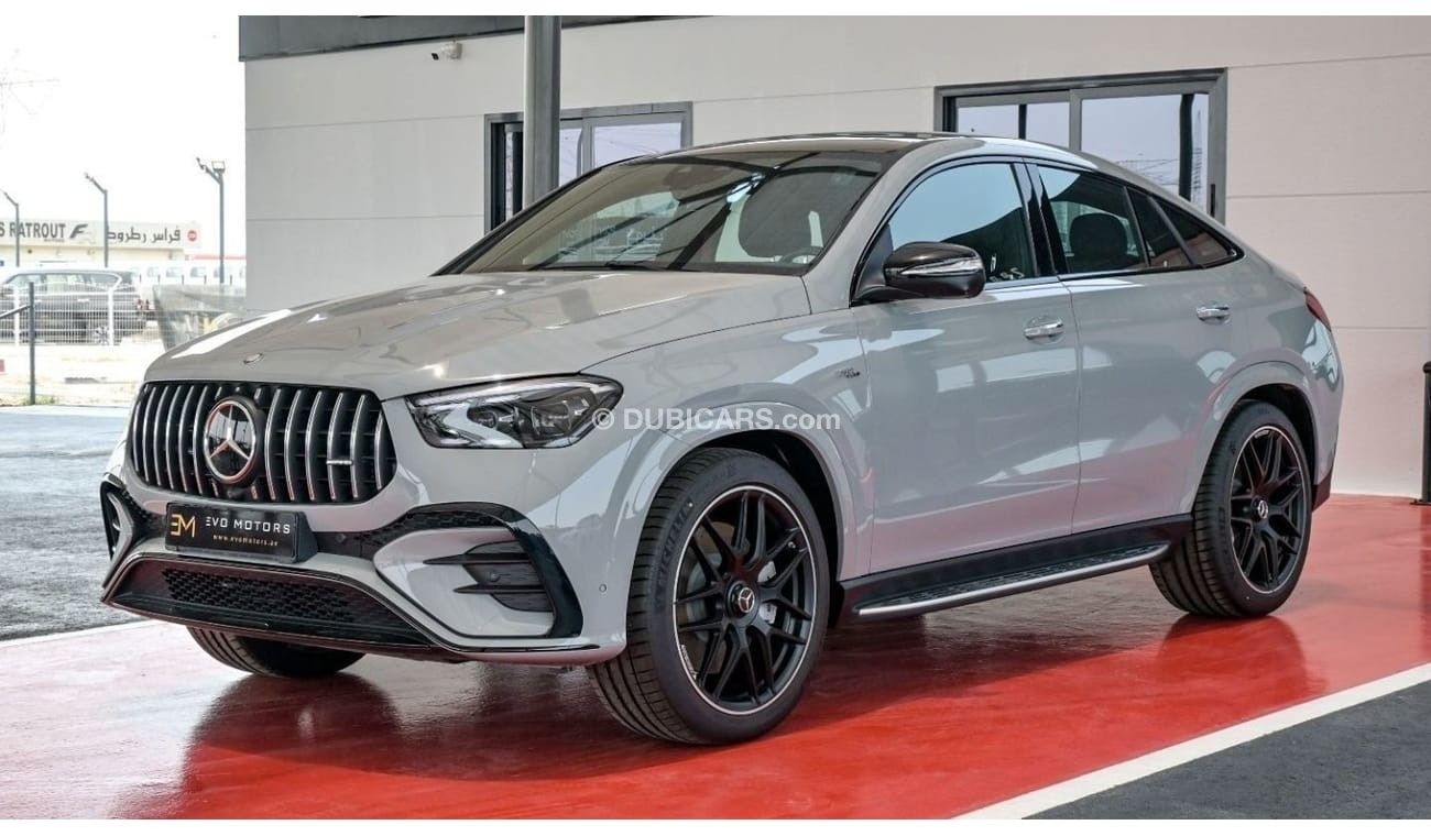 مرسيدس بنز GLE 53 AMG كوبيه باقة تجميل جديدة*(AMG، ليلاً، ركن السيارة، راحة، ذاكرة، كروم)* HUD* 360* بانوراما* إضاءة محيطة* بورم