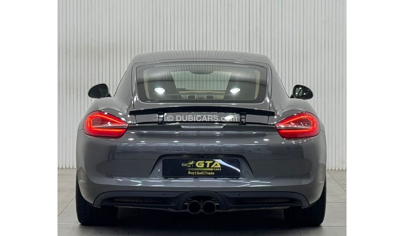 Porsche 718 Cayman Std 2.7L A/T 2016 Porsche Cayman, Full Service History, Excellent Condition, GCC