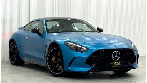 Mercedes-Benz AMG GT 2025 Mercedes-AMG GT63 Coupe, Brand New, Special Hyper Blue Magno Color, One Year Warranty