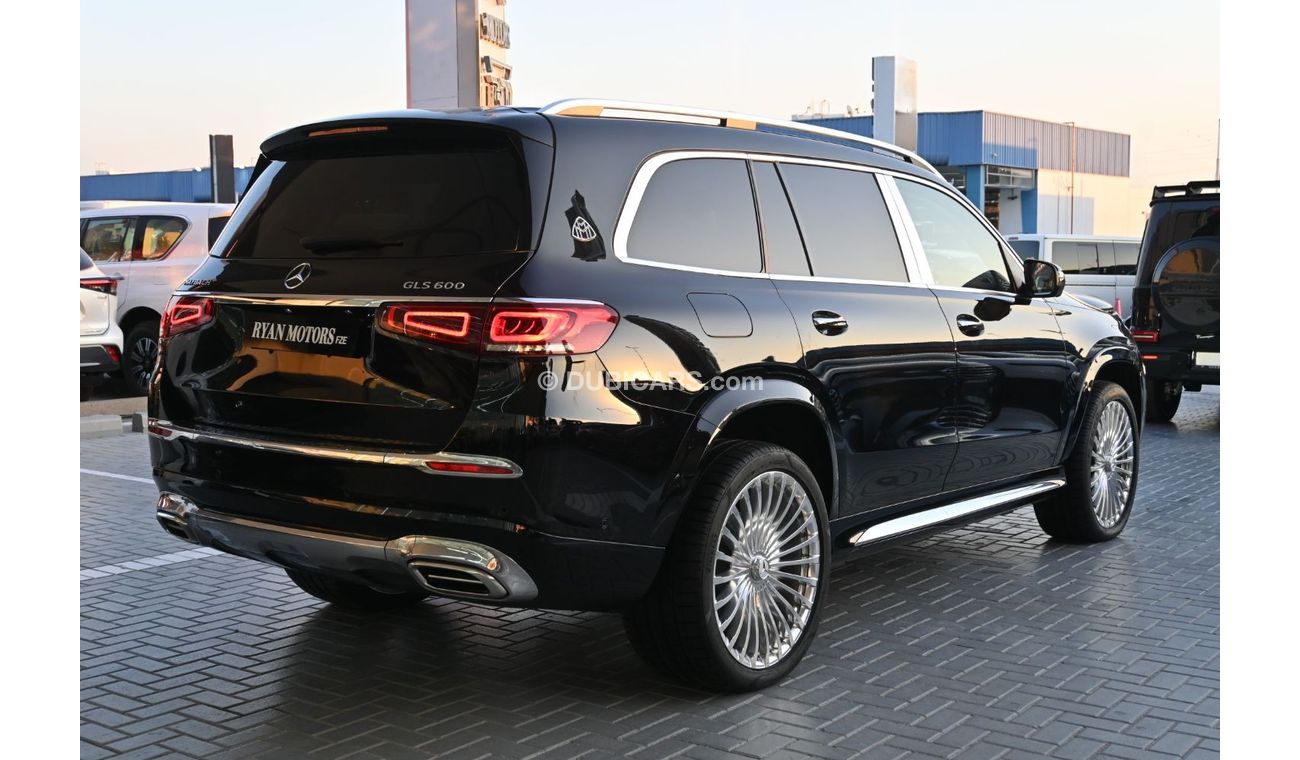 مرسيدس بنز GLS600 Maybach Mercedes-Maybach GLS 600 SUV, V8 Biturbo with Mild Hybrid Drive, Model 2023, Color Black