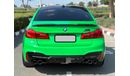 BMW M5 M5 COMPETITION 625 HP CARBON FIBER 1/1 EDITION GCC UNDER BMW WARRANTY AND SERVICE CONTRACT