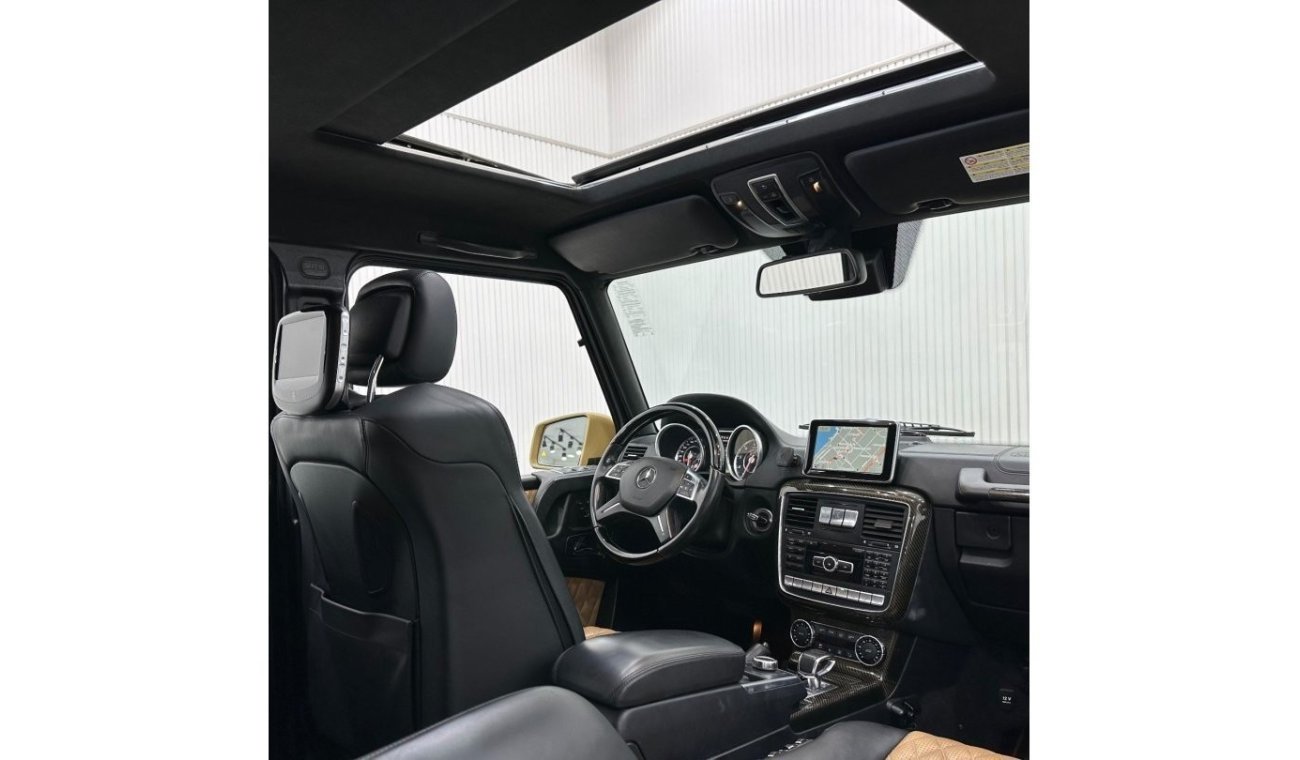 Mercedes-Benz G 63 AMG 2015 Mercedes G63 AMG, Full Gargash Service History, GCC