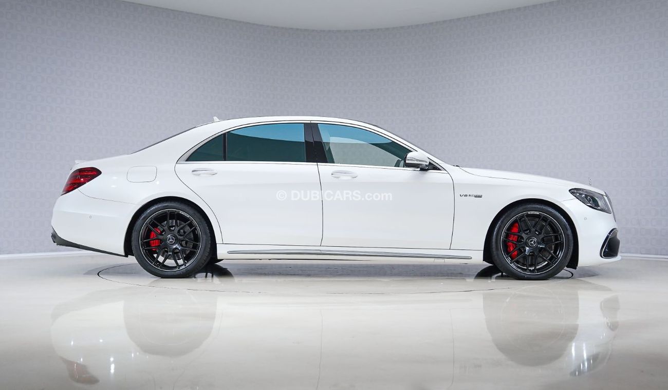 Mercedes-Benz S 63 AMG - AED 7,288 P/M - 2 Years Warranty