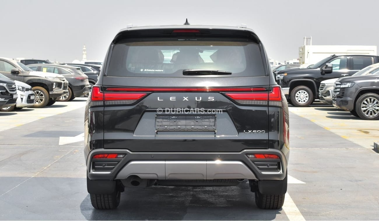 لكزس LX 600 3.5L PRESTIGE, LEATHGER SEATS, HEADUP DISPLAY, PUSH START, MODEL 2024 FOR EXPORT AND UAE