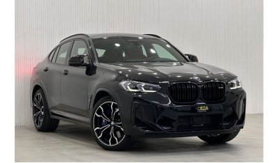 بي أم دبليو X4 2022 BMW X4M Competition, March 2027 BMW Warranty + Service Pack, Full Options, Low Kms, GCC