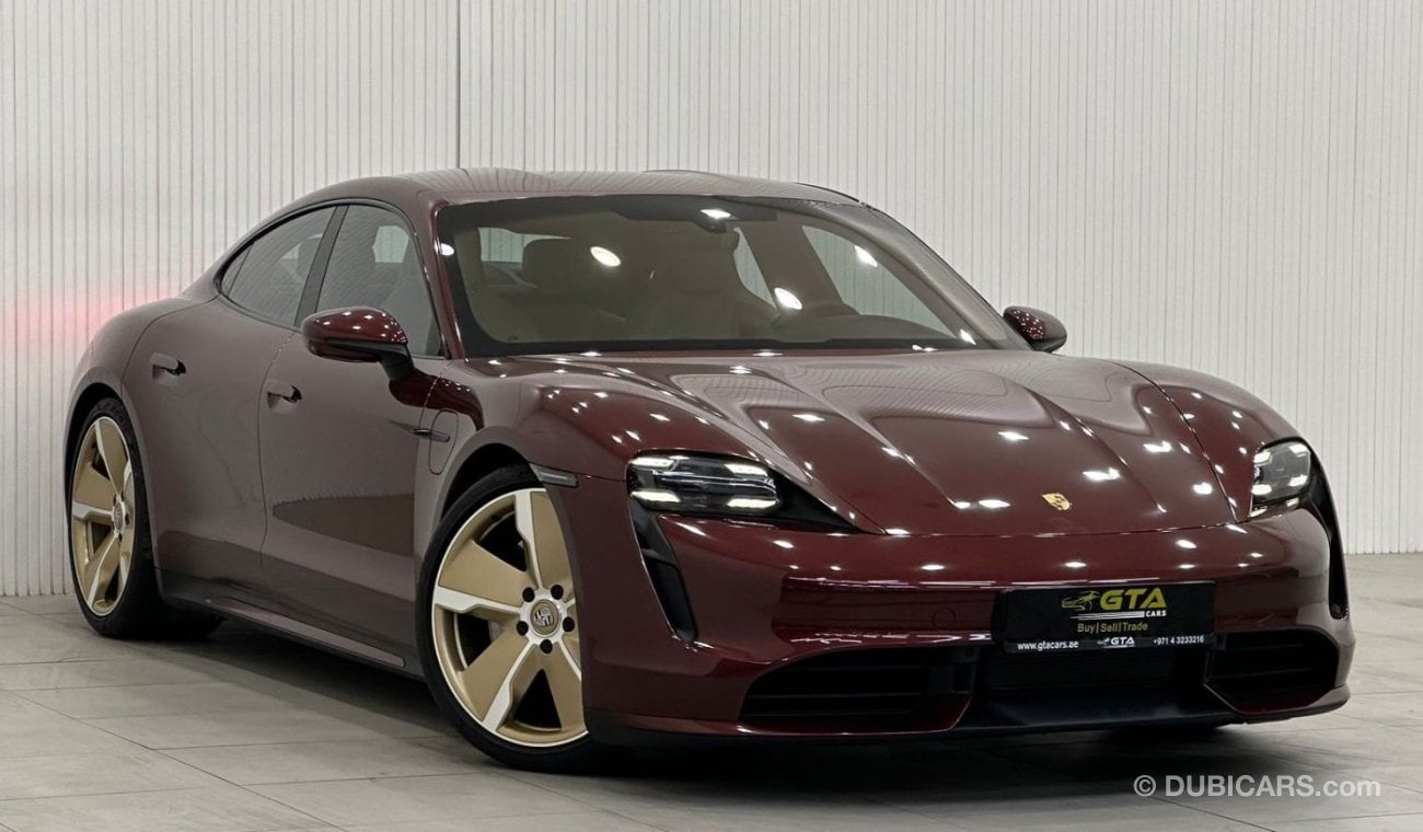 بورش تايكان توربو 2021 Porsche Taycan Turbo, Jan 2027 Porsche Warranty, 2028 Battery Warranty, GCC