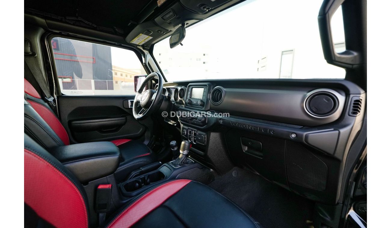 جيب رانجلر AED 1,299 P.M | 2019 JEEP WRANGLER ULTIMATE SPORT | 2.0L 4WD | American Specs