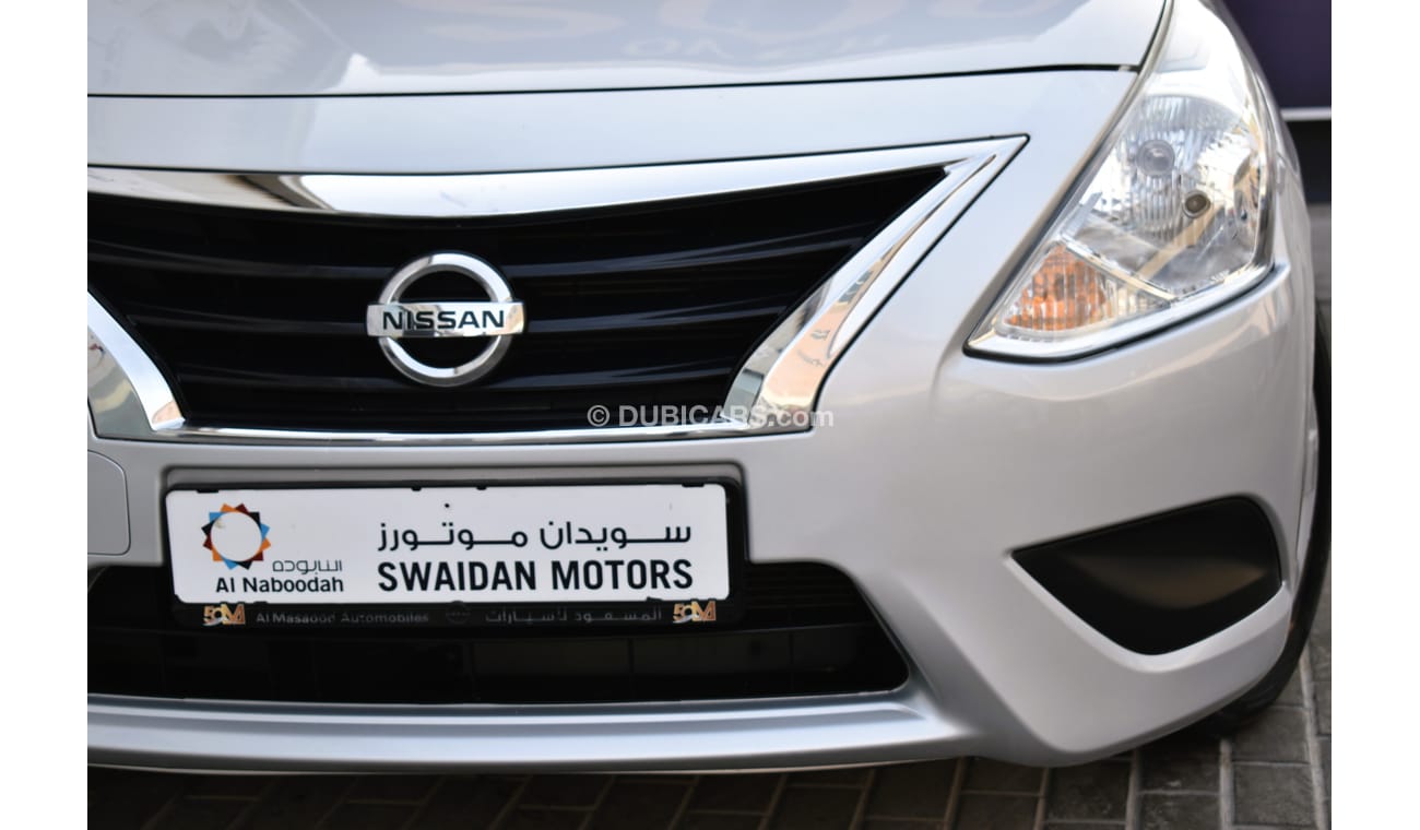 Nissan Sunny AED 589 PM | 1.5L SV GCC DEALER WARRANTY