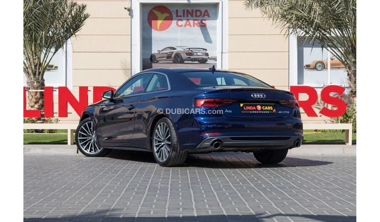 Audi A5 40 TFSI S Line 2.0L Audi A5 40TFSI S-Line 2019 GCC under Warranty with Flexible Down-Payment.