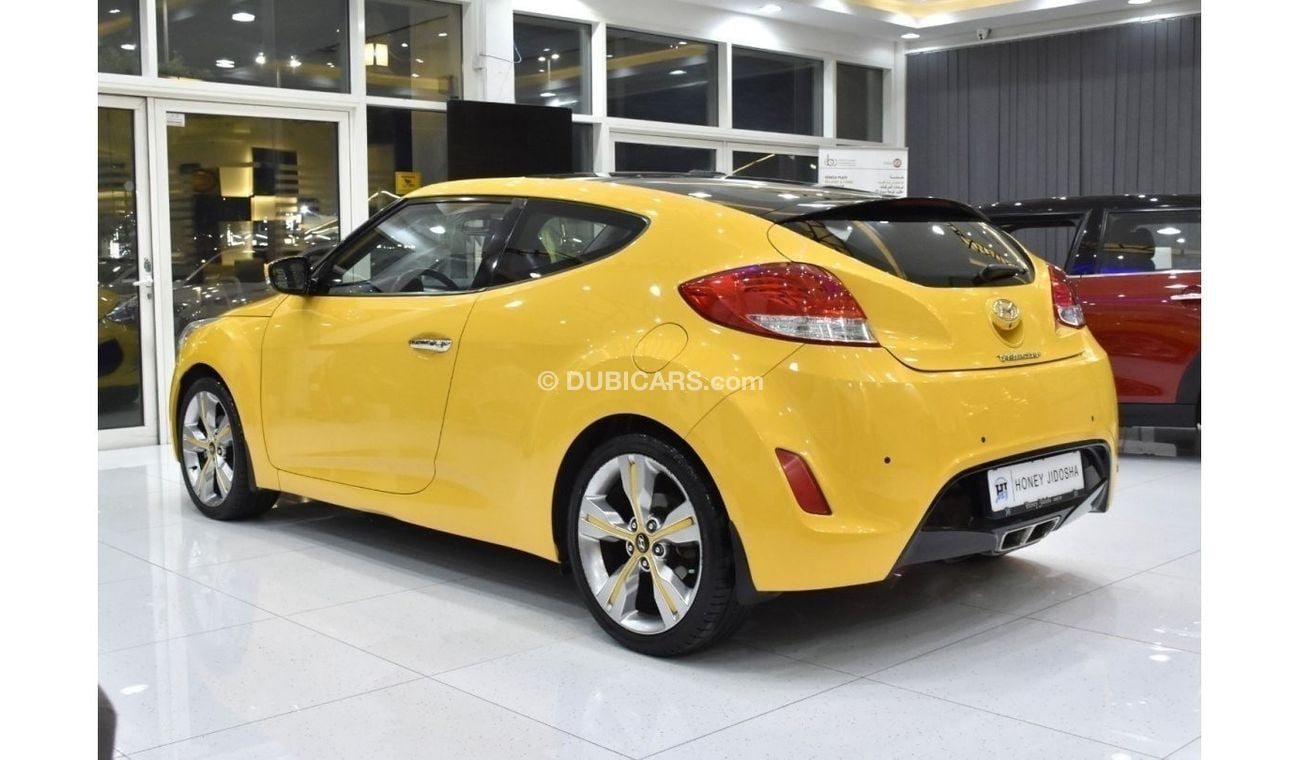 Hyundai Veloster EXCELLENT DEAL for our Hyundai Veloster ( 2015 Model ) in Yellow Color GCC Specs