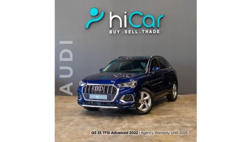 Audi Q3 AED 1916pm • 0% Downpayment • 35 TFSI Advanced • Agency Warranty Until 2025