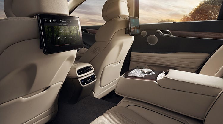 Genesis G80 interior - Seats