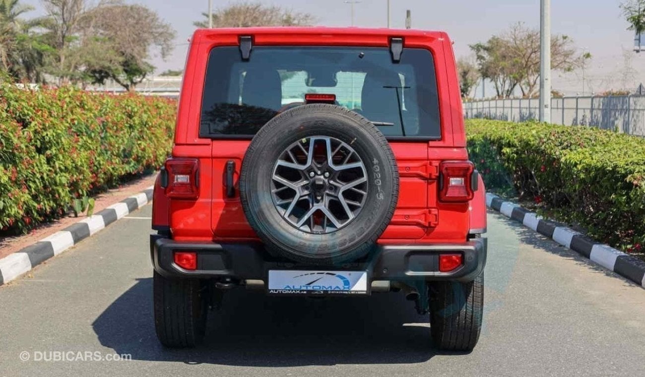 Jeep Wrangler (НА ЭКСПОРТ , For Export) Unlimited Sahara I4 2.0L 4X4 Turbo , 2024 GCC , 0Km , Без пробега