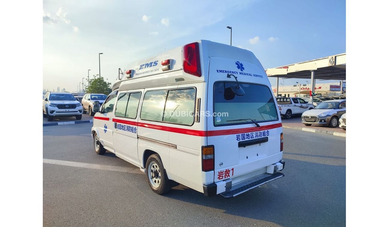 نيسان ايلغراند FPWGE50-005538 || NISSAN	ELGRAND AMBULANCE || PETROL || RHD	AUTO ||  only export