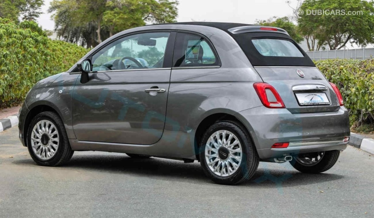 Fiat 500 (НА ЭКСПОРТ , For Export) Cabrio 1.4L FWD , 2024 GCC , 0Km , Без пробега