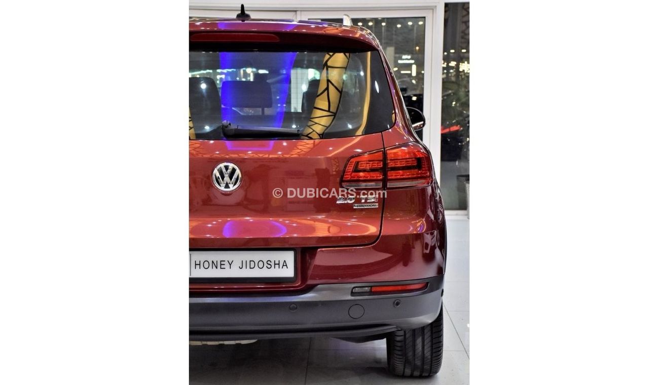 فولكس واجن تيجوان EXCELLENT DEAL for our Volkswagen Tiguan 2.0 TSi 4Motion ( 2015 Model ) in Red Color GCC Specs