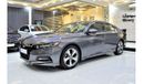 Honda Accord EXCELLENT DEAL for our Honda Accord Sport 1.5L Turbo ( 2020 Model ) in Grey Color GCC Specs