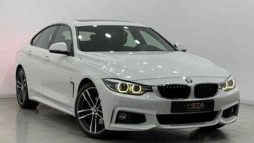 BMW 430i M Sport 2.0L 2018 BMW 430i M-Sport, October 2025 BMW Warranty + Service Pack, Low Kms, GCC