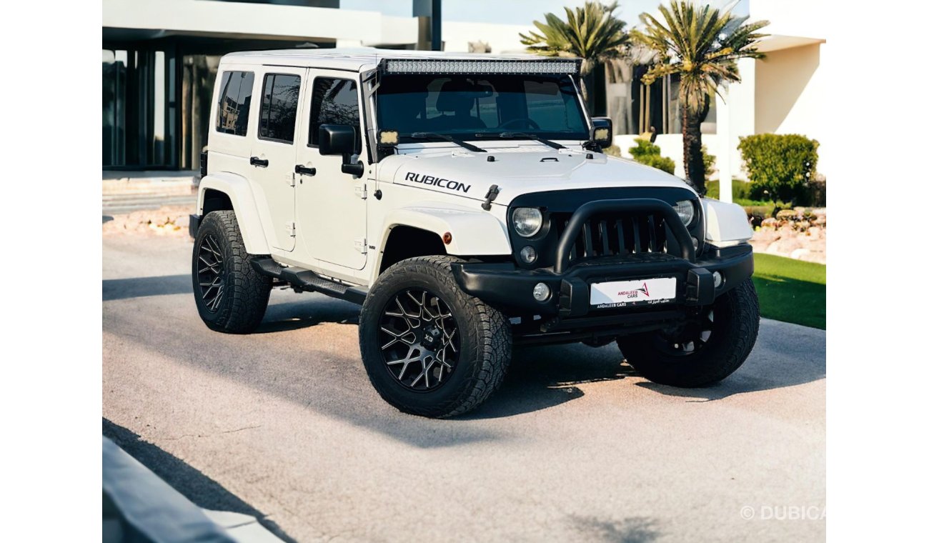 Jeep Wrangler AED 1680 PM | JEEP WRANGLER UNLIMITED RUBICON 3.6 V6 | GCC | WELL MAINTAINED