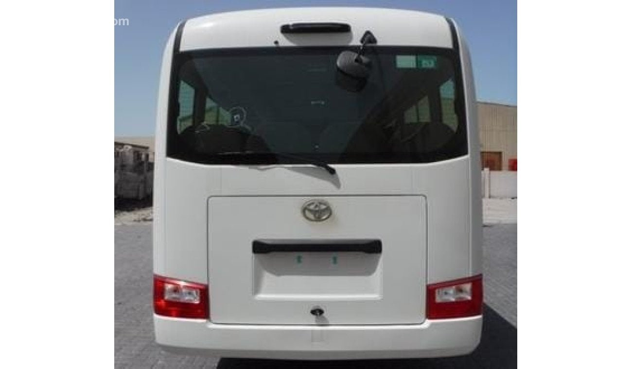 تويوتا كوستر 2024 Toyota Coaster 22-Seater High-Roof 2.8L 4-Cyl Diesel A/T RWD (with Coolbox & 3-Point Seatbelts)