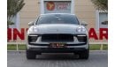 Porsche Macan Std 2.0L (252 HP) Porsche Macan 2024 GCC under Agency Warranty with Flexible Down-Payment.