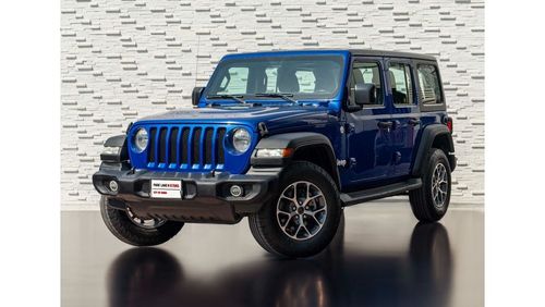 Jeep Wrangler Unlimited Sport 3.6L A/T AED 2,202 PM • WRANGLER UNLIMITED SPORT • ONLY 61,000 KMS • PRISTINE CONDIT